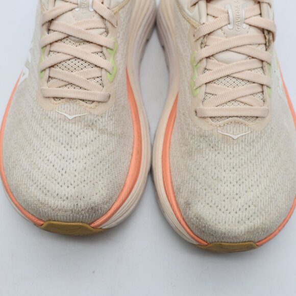 Hoka One One Gaviota 5 Women's Size 7.5 Beige Peach Running Shoes 1134235 VLG - Picture 10 of 11